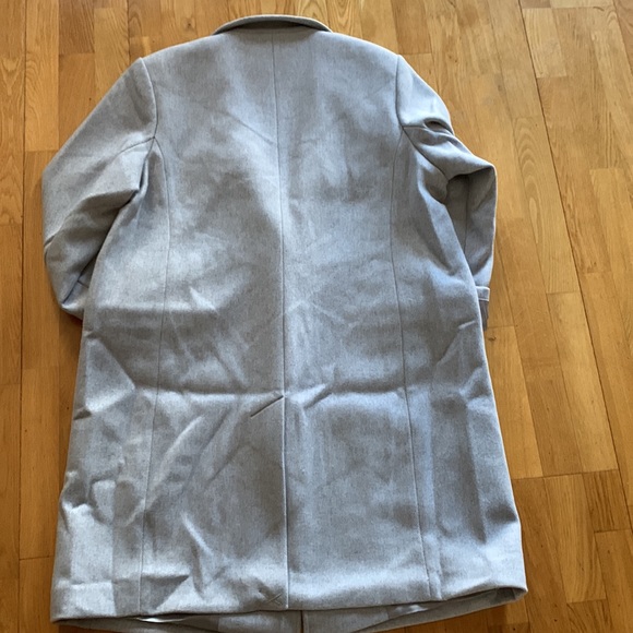 Grey Pea Coat - Picture 4 of 4